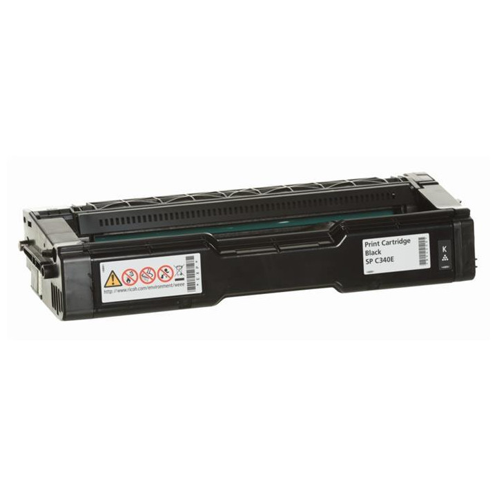 Original Ricoh Black Toner, 407899 for SP C340E, 5K "407899"