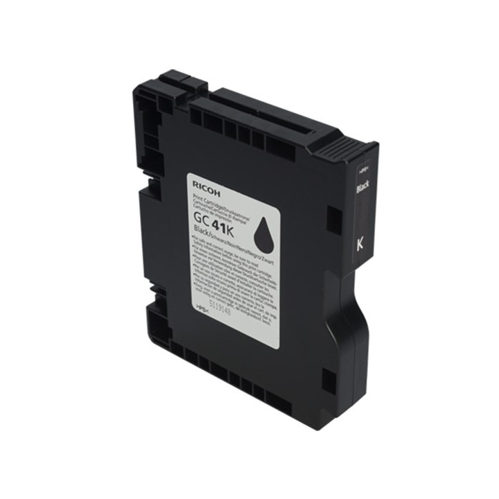 Original RICOH Black Ink Cartridge GC-41K for SG 3100SNW | SG 3110DN | SG 3110DNW 2.5K "405761"