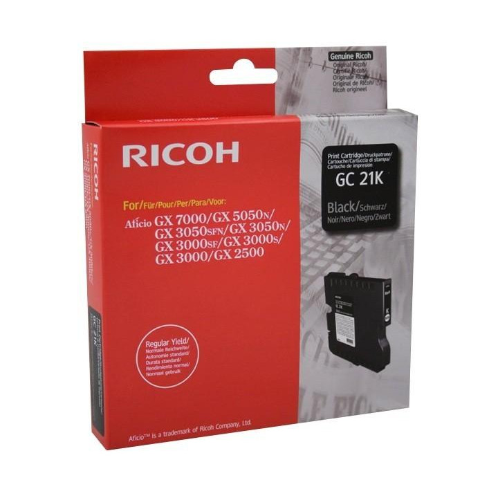 Toner Original RICOH Black, GC-21K, pentru GX 3000|5050N, 1.5K, (timbru verde 1.2 lei) , "405532"