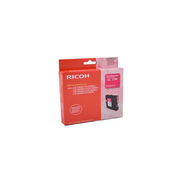 Original RICOH Magenta Toner GC-21M for GX 3000|5050N 1K "405534"