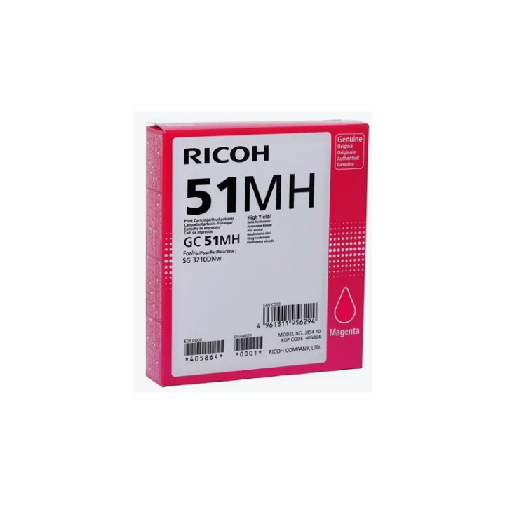 Cartus Gel Original Ricoh Magenta,405864, pentru SG3210, 2.5K, incl.TV 1.2 RON, "405864"
