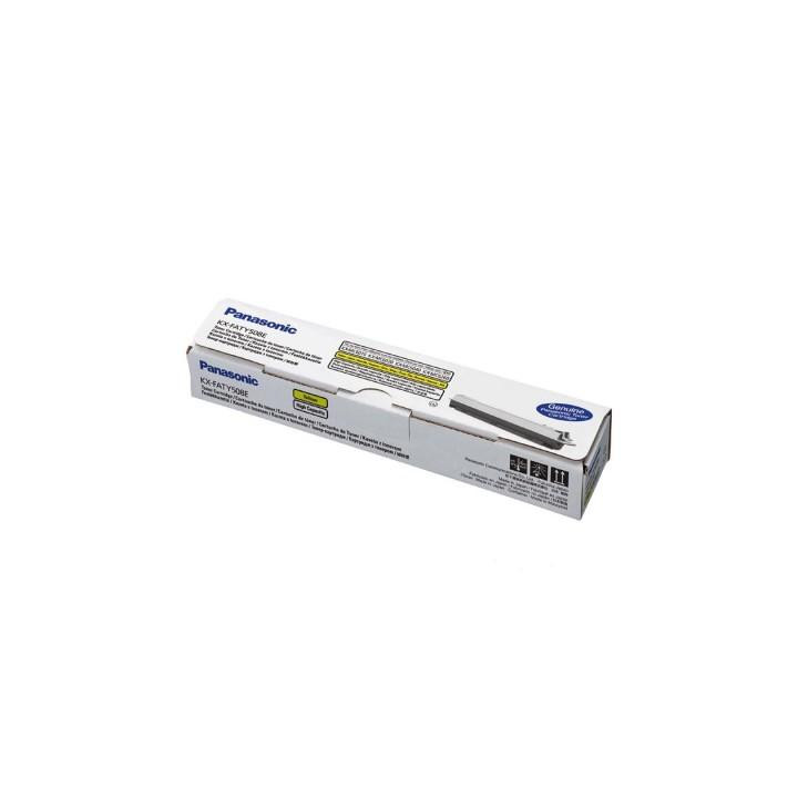 Eredeti Panasonic Sárga Toner KX-FATY508E KX-MC6020 4K "KX-FATY508E"