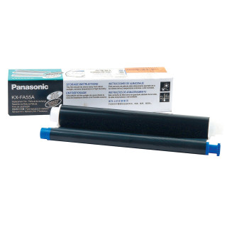Film TTR Original Panasonic Black, KX-FA55A-E, pentru KX-FP80|KX-FP81|KX-FP82|KX-FP85|KX-FP86|KX-FP88|KX-FM89|KX-FM90|KX-FPC91|K