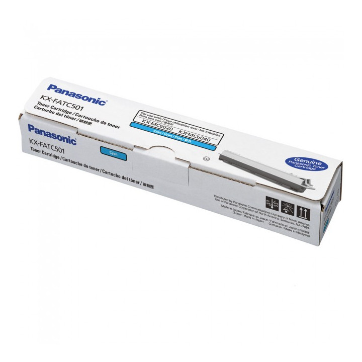 Оригинален тонер Panasonic Cyan KX-FATC501E за KX-MC6020 2K "KX-FATC501E"