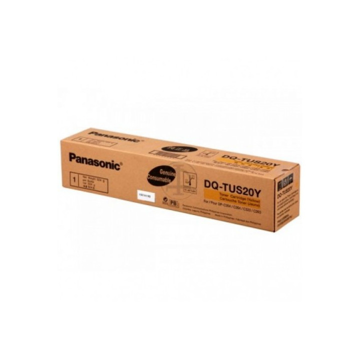 Original Panasonic Yellow Toner DQ-TUS20Y-PB for DP-C354|264 20K "DQ-TUS20Y-PB"