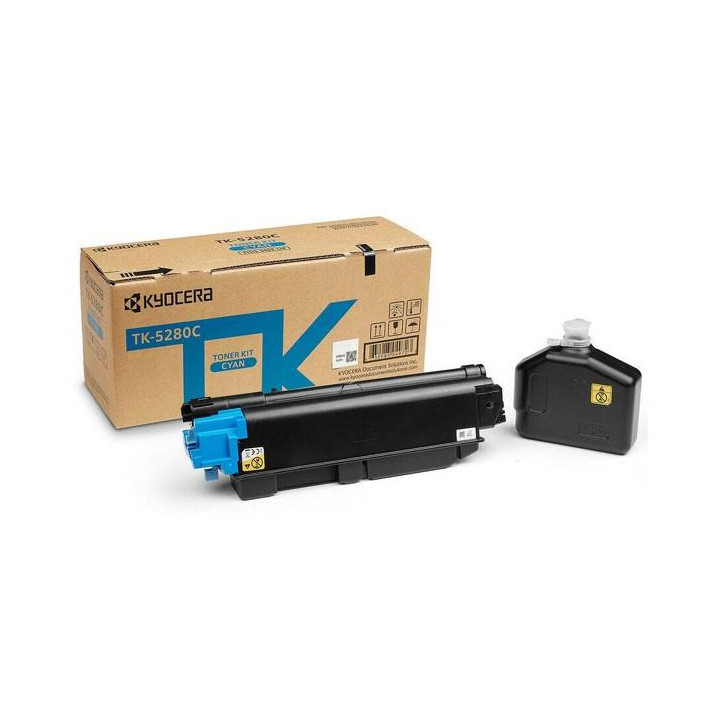 Eredeti KYOCERA Cyan Toner TK-5280C ECOSYS M6235CIDN|M6635CIDN|P6235CDN 11K "TK-5280C"