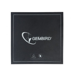 GEMBIRD 3D nyomtató nyomtatási felület 155x155mm, hőálló, jó tapadás, könnyen tisztítható "3DP-APS-01"