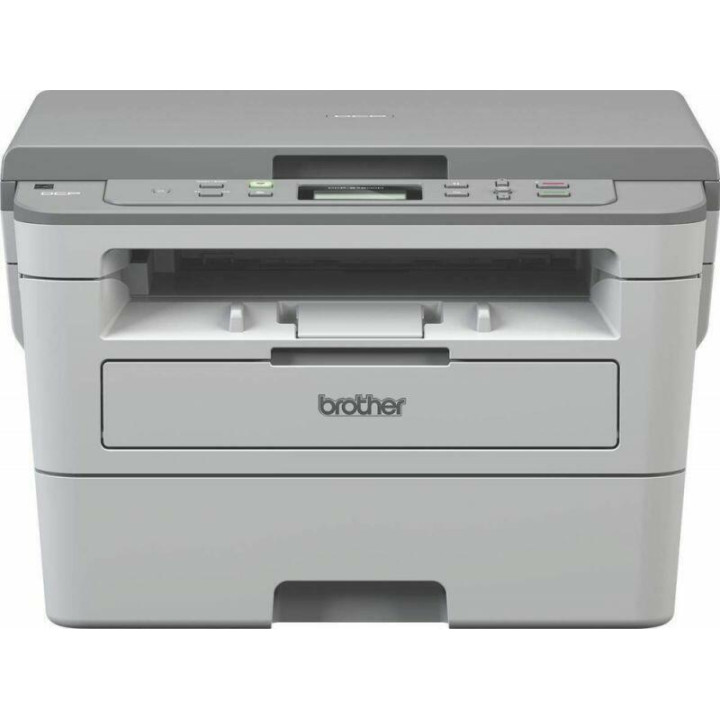 Мултифункционален лазерен моно Brother DCP-B7500D A4 Функции: Принт.|Сканиране.|Копиране. Скорост на печат в черно: 34ppm Свърза