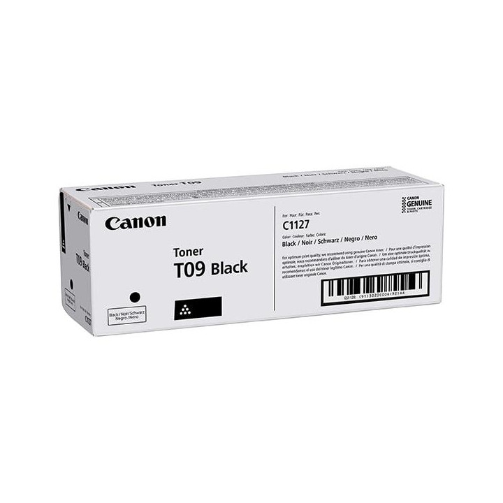 Eredeti Canon Fekete Toner T09BK ISX C1127-hez 7.6K "3020C006AA"