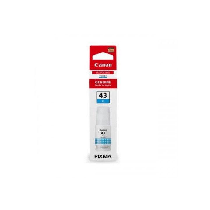 Original Canon Cyan Ink Cartridge GI-43C for Pixma G540|G640 3.7K "4672C001AA"