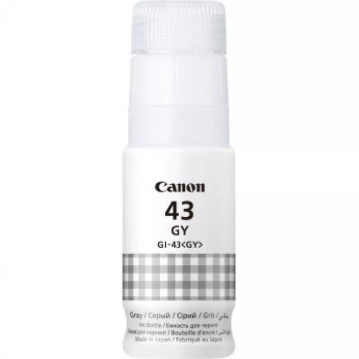 Original Canon Grey Ink Cartridge GI-43GY for Pixma G540|G640 3.7K "4707C001AA"