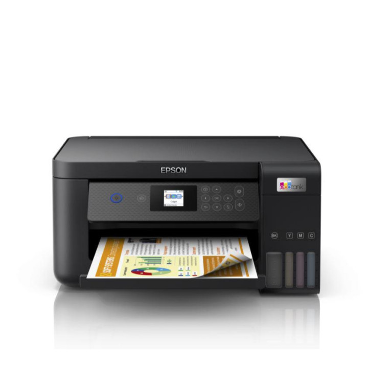 Multifunctional Inkjet CISS Color Epson L4260, A4, Functii: Impr.|Scan.|Cop., Viteza de Printare Monocrom: 33ppm, Viteza de prin