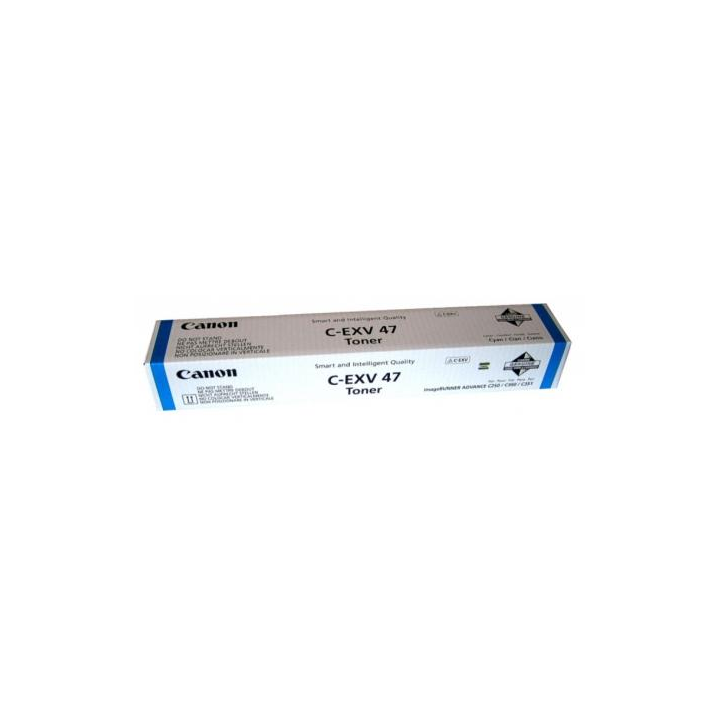 Оригинален тонер Canon Cyan EXV47C за IR Advance C250I|C350I|C351IF 21.5K NOPP "CF8517B002AA"