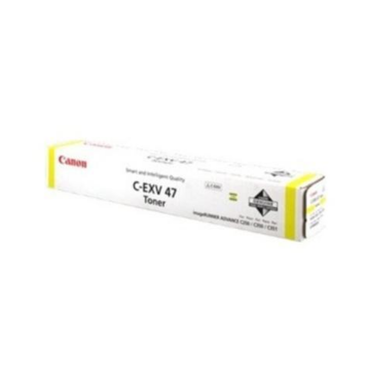 Eredeti Canon Sárga Toner EXV47Y IR Advance C250I|C350I|C351IF 21.5K NOPP "CF8519B002AA"