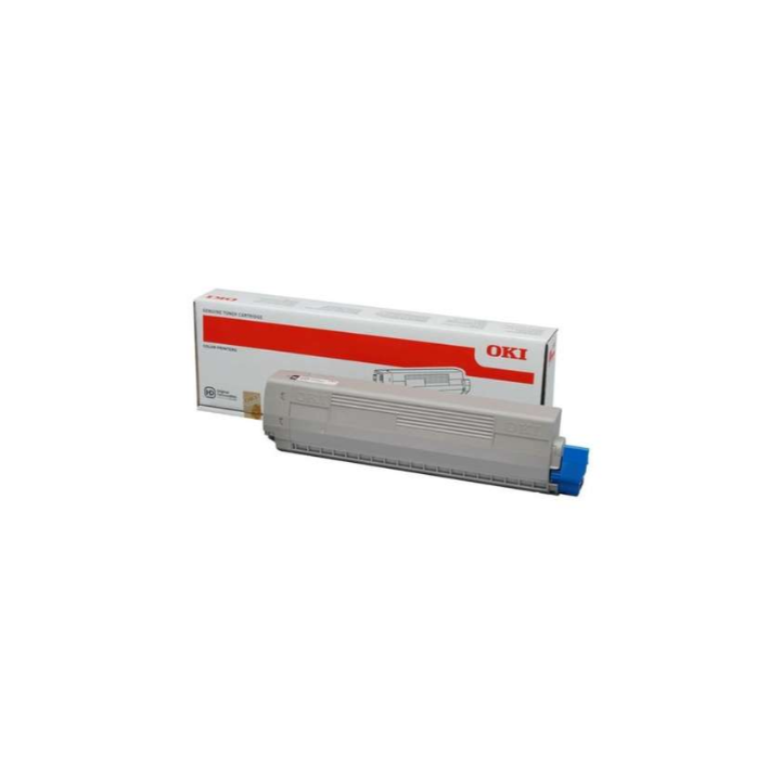 Toner Original OKI Cyan, 44844615, pentru C822, 7.3K, (timbru verde 1.2 lei) , "44844615"