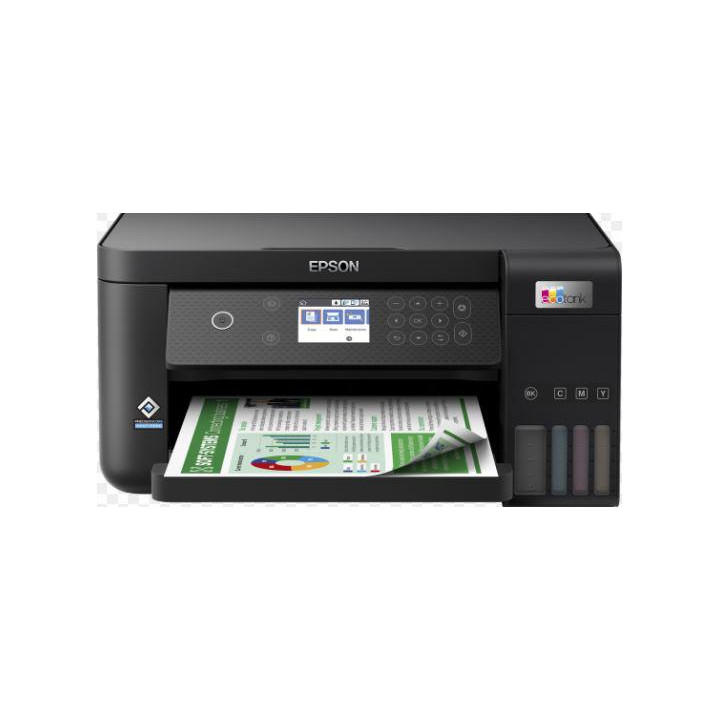 Многофункционален мастиленоструен CISS цветен Epson L6260 A4 Функции: Печат|Сканиране|Копиране, Скорост на печат моно: 33 стр./м