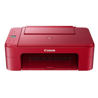 Multifunkcionális Canon Pixma TS3352 Tintasugaras Színes Nyomtató Piros A4 Funkciók: Nyomtatás|Szkennelés|Másolás, Fekete-fehér 