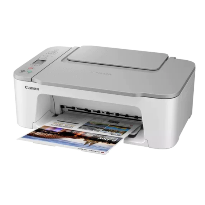 Multifunctional Inkjet Color Canon Pixma TS3451 White A4