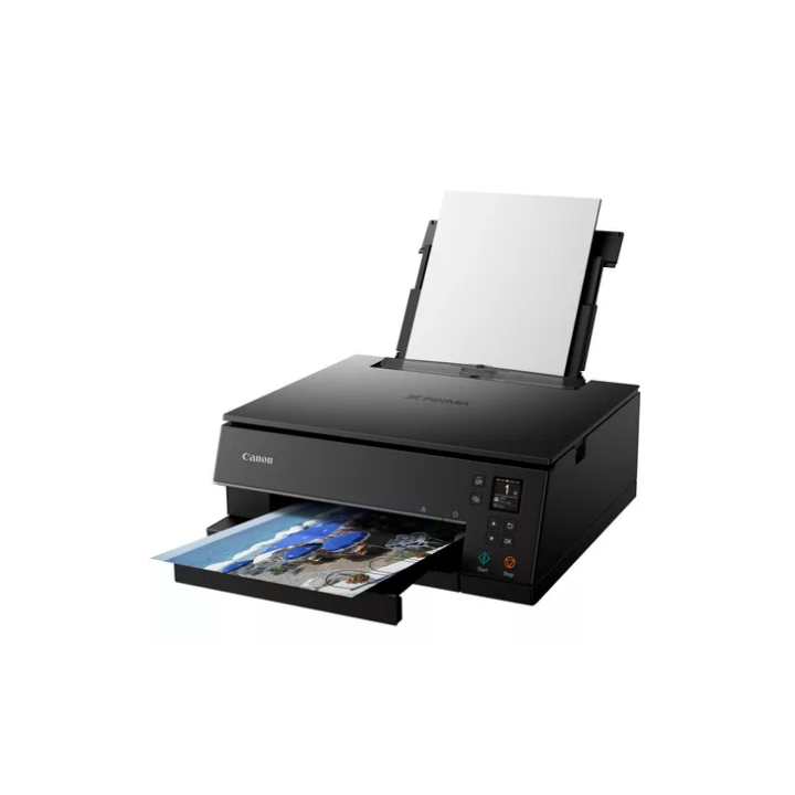 Multifunctional Inkjet Color Canon Pixma TS6350a Black, A4, Functii:Impr|Scan|Cop,Viteza Print Mono:15ipm,Viteza Print color:10i