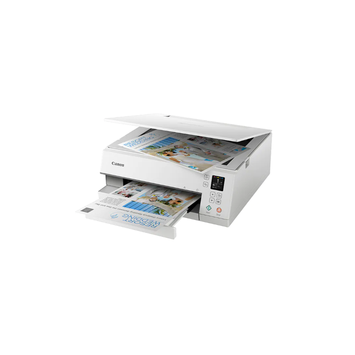 Multifunctional Canon Pixma TS6351 Inkjet Color Printer - White A4