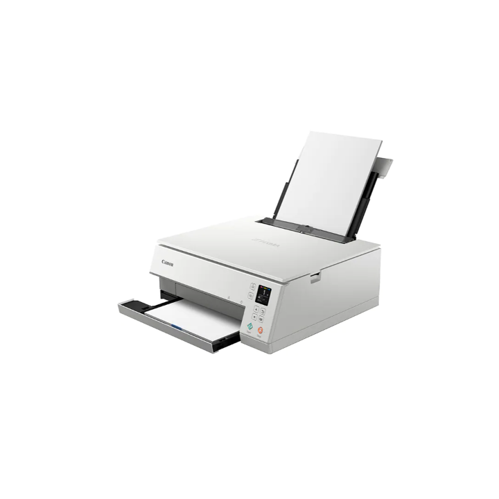 Multifunctional Canon Pixma TS6351 Inkjet Color Printer - White A4
