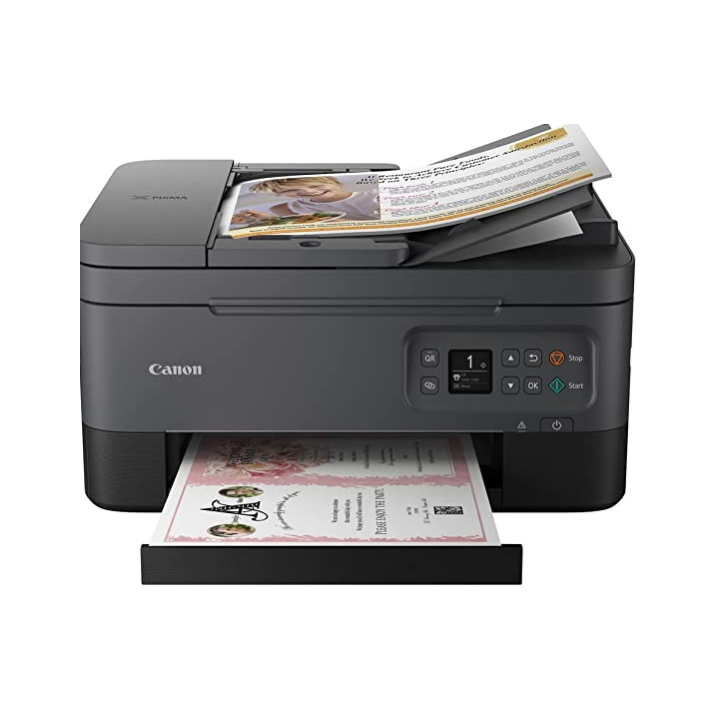 Multifunctional Canon Pixma TS7450a Inkjet Color Printer, Black, A4, Functions: Print | Scan | Copy, Mono Print Speed: 13 ipm, C