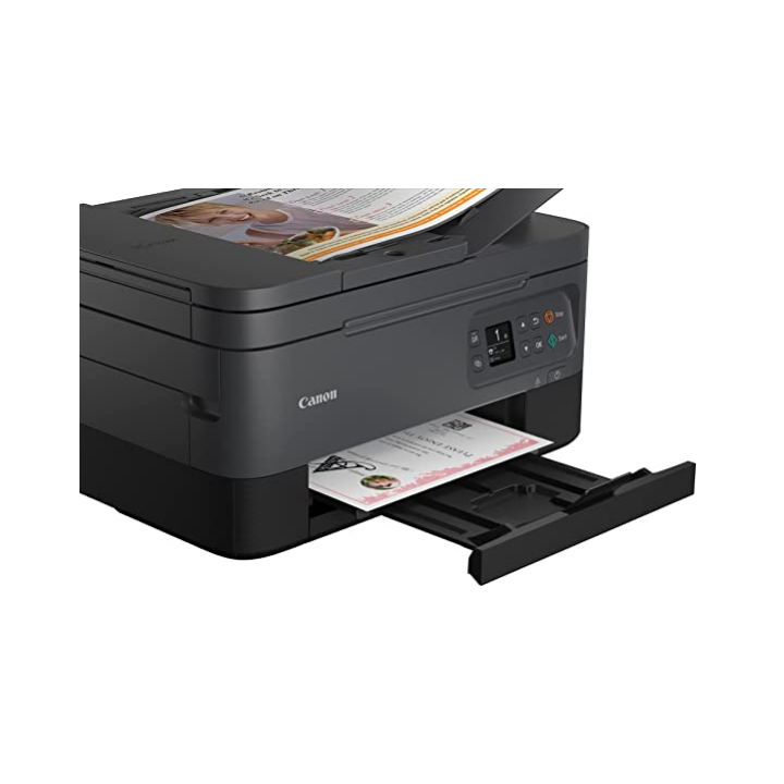 Multifunctional Canon Pixma TS7450a Inkjet Color Printer, Black, A4, Functions: Print | Scan | Copy, Mono Print Speed: 13 ipm, C