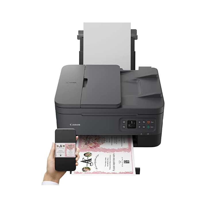 Multifunctional Canon Pixma TS7450a Inkjet Color Printer, Black, A4, Functions: Print | Scan | Copy, Mono Print Speed: 13 ipm, C