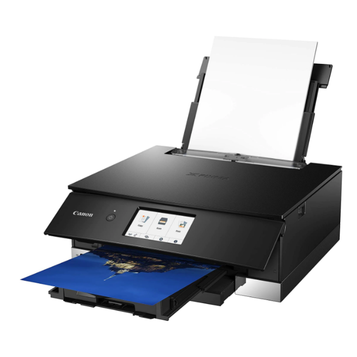 Multifunkcionális Canon Pixma TS8350 Fekete A4 Tintasugaras Színes Nyomtató Funkciók: Nyomtatás|Szkennelés|Másolás, Monokróm Nyo