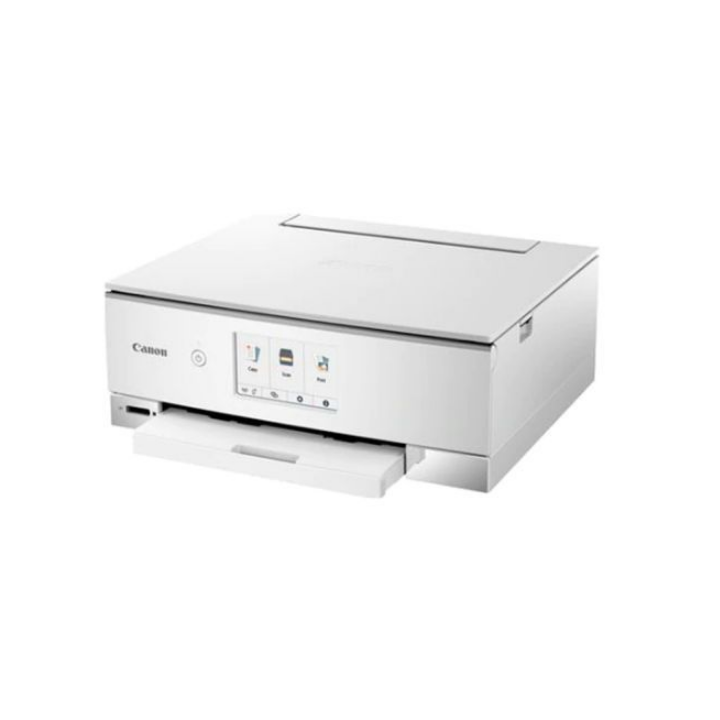 Multifunkcionális Canon Pixma TS8351a Fehér A4 Tintasugaras Színes Nyomtató Funkciók: Nyomtatás|Szkennelés|Másolás, Fekete-fehér