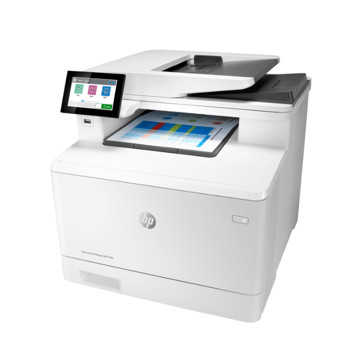Multifunkcionális HP MFP M480f A4 Lézer Színes Nyomtató Funkciók: Nyomtatás|Szkennelés|Másolás|Fax, Fekete-fehér nyomtatási sebe