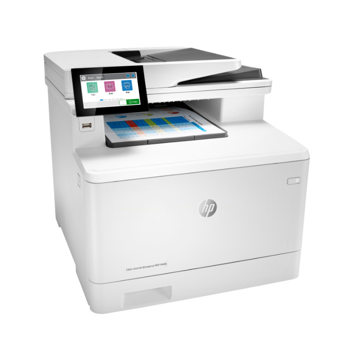 Multifunctional Laser Color HP MFP M480f, A4, Functii:Impr|Scan|Cop|Fax,Viteza Print Mono:27ppm,Viteza Print color:27ppm,Conecti