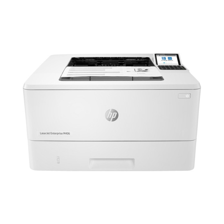Лазерен принтер HP M406dn A4 Функции: Печат. Скорост на черно-бял печат: 38ppm Скорост на цветен печат: Свързаност: USB | Дуплек
