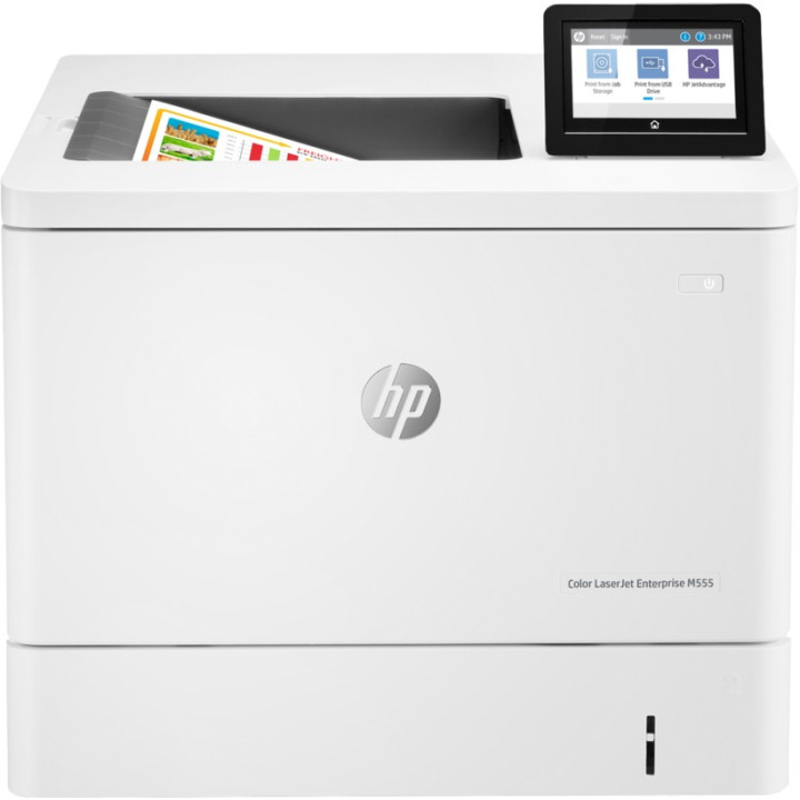 HP M555dn Színes Lézernyomtató A4 Funkciók: Nyomtatási sebesség fekete-fehér: 38ppm Színes nyomtatási sebesség: 38ppm Csatlakozt