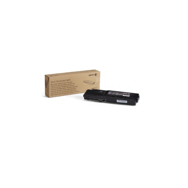 Original Xerox Black Toner 106R02755 for WorkCentre 6655, 12K pages.