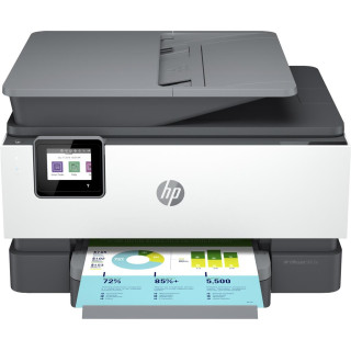 Многофункционален цветен мастиленоструен принтер HP OfficeJet Pro 9012E, A4, Функции: Печат|Сканиране|Копиране|Факс, Скорост на 
