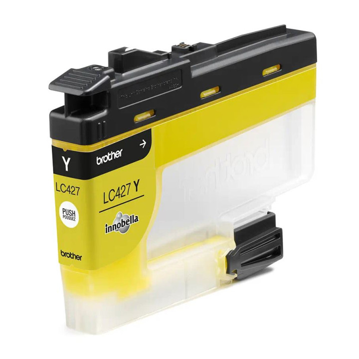 Cartus Cerneala Original Brother Yellow, LC427Y, pentru MFC J5955|MFC J6955|MFC J6957, 1.5K, (timbru verde 0.15 lei), "LC427Y"