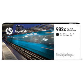 Cartus Cerneala Original HP Black, nr.982X, pentru PageWide Enterprise 765|780|785, 194ml, (timbru verde 0.15 lei), "T0B30A"