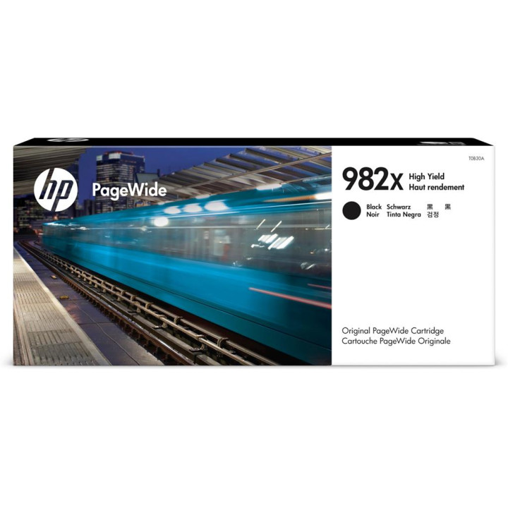 HP 982X Fekete Eredeti Tintapatron PageWide Enterprise 765|780|785 194ml "T0B30A"