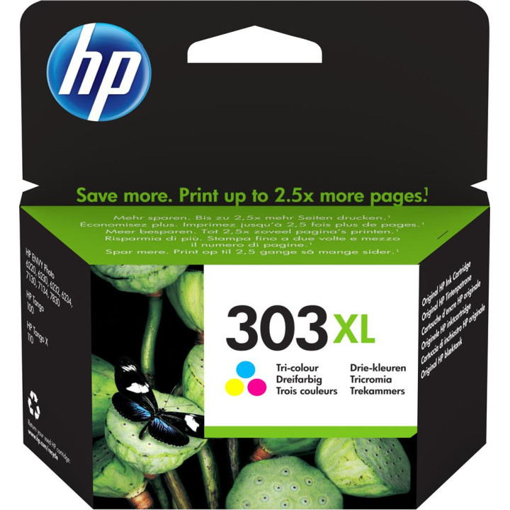 Картридж оригинално мастило HP Color № 303XL за Envy Inspire 7200|7900 415 "T6N03AE"