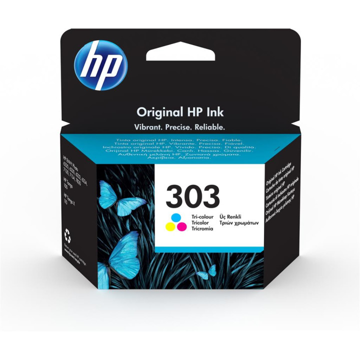 Оригинален мастилен картридж HP Color № 303 за Envy Inspire 7200|7900 165 "T6N01AE"