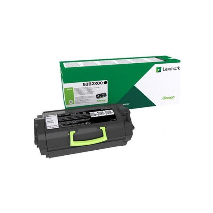 Toner Original Lexmark Black, 53B2X00, pentru MS818DN, 45K, (timbru verde 1.2 lei) , "53B2X00"