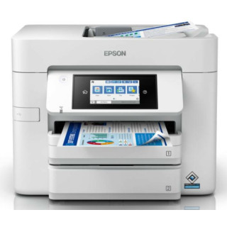 Многофункционален цветен инкджет EPSON WF-C4810DTWF, A4, Функции: Печат|Сканиране|Копиране|Факс, Печат моно: 25 стр./мин, Печат 