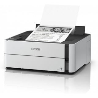 Принтер Inkjet CISS Mono EPSON EcoTank M1170 A4 Функции: Скорост на печат в черно-бяло: 39 стр./мин, Свързаност: USB | Мрежа | W