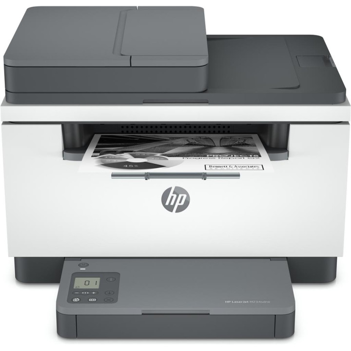 Multifunctional Laser Mono HP LaserJet MFP M234sdne, A4, Functii: Impr.|Scan.|Cop., Viteza de Printare Monocrom: 29 ppm, Conecti