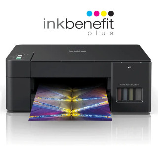 Многофункционален мастиленоструен CISS цветен Brother DCP-T420W A4, Функции: Печат|Сканиране|Копиране, Скорост на печат моно: 16