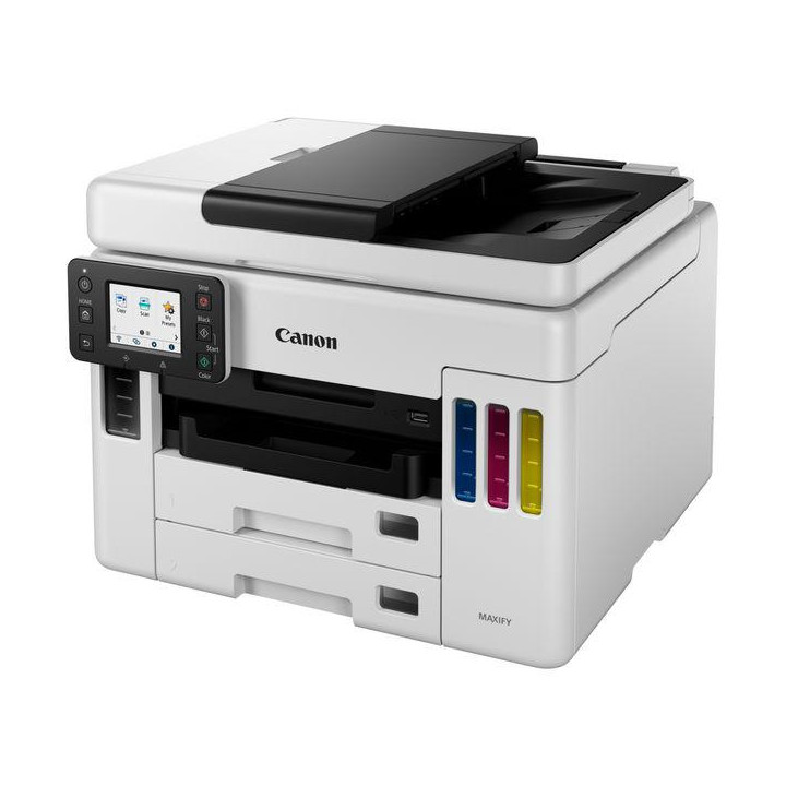 Мултифункционален мастиленоструен CISS цветен Canon Maxify GX7040, A4, Функции: Печат|Сканиране|Копиране|Факс, Скорост на печат 