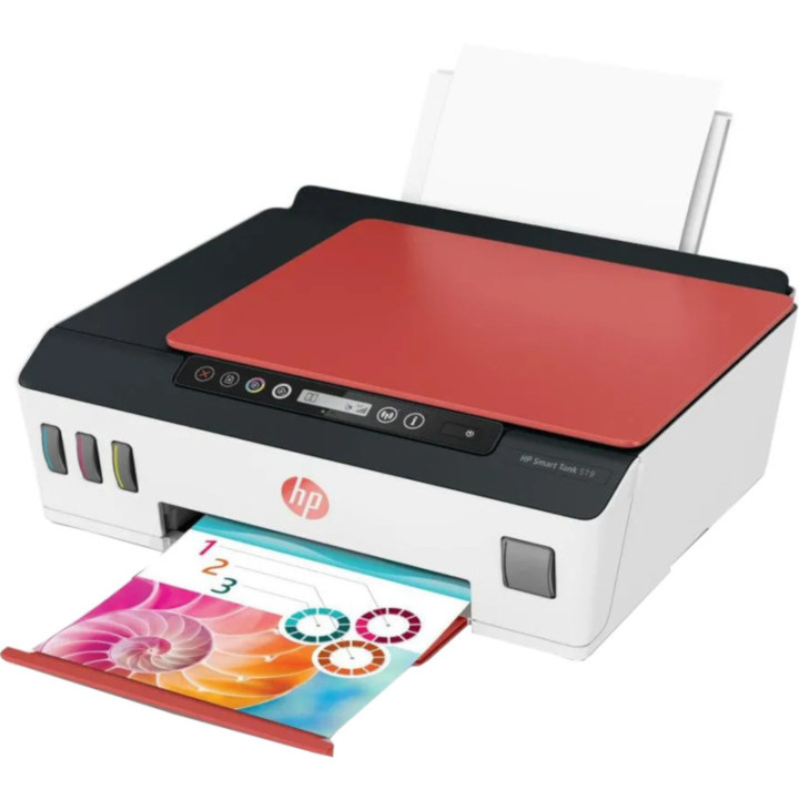 Multifunctional Inkjet CISS Color HP Smart Tank 519 AiO A4