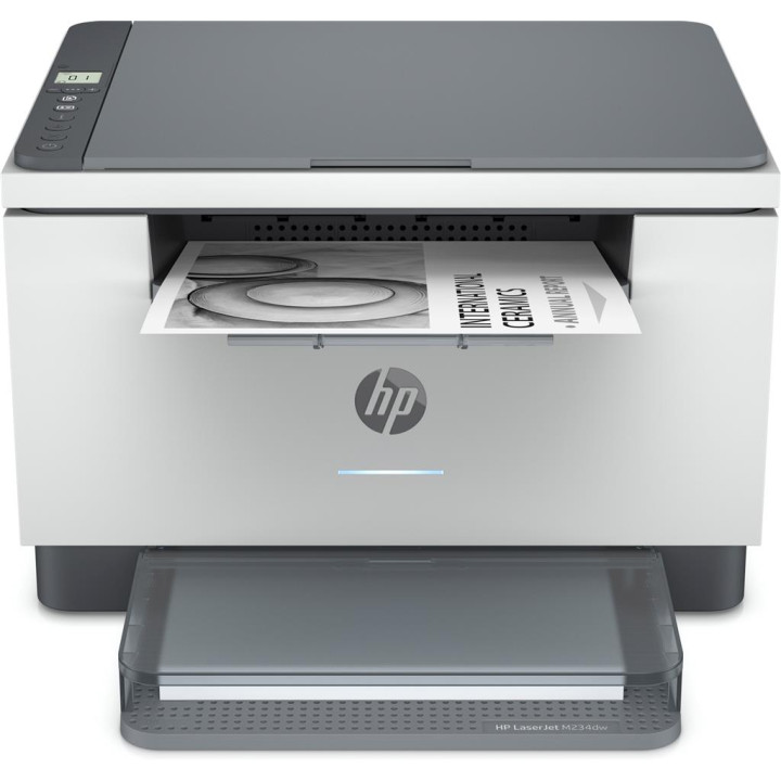 Multifunctional Laserjet Mono HP LaserJet MFP M234dw, A4, Functii: Impr.|Scan.|Cop., Viteza de Printare Monocrom: 29 ppm, Conect