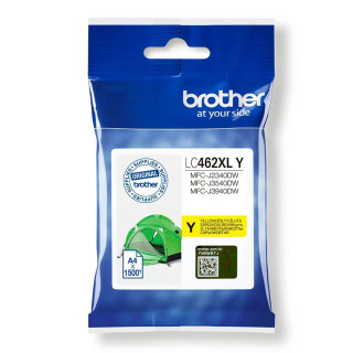 Оригинален мастилен картридж Brother Жълт LC462XLY за MFC J2340 | MFC J3540 | MFC J3940 1.5k "LC462XLY"